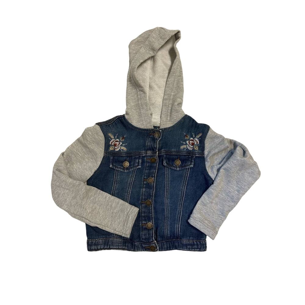 Art Class Girl's Denim Hooded Jacket